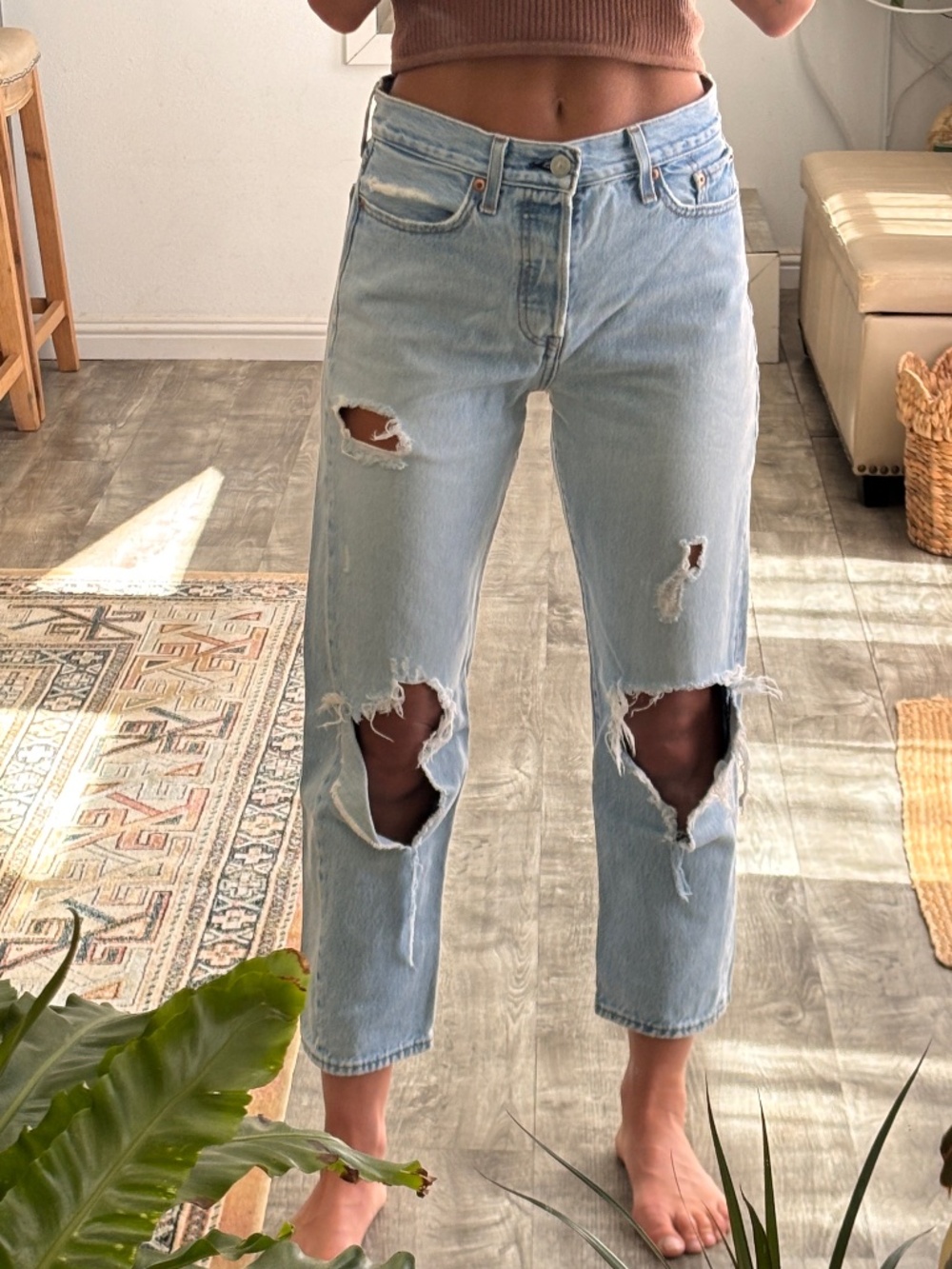 Levi wedgie jeans